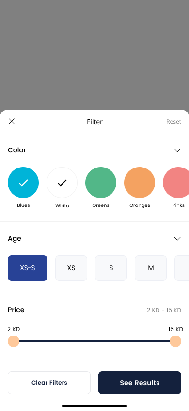 Banoun Sort by screen